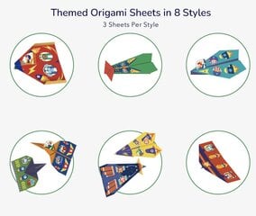 MiDeer origami komplekt "Lennukid" hind ja info | Arendavad mänguasjad | kaup24.ee
