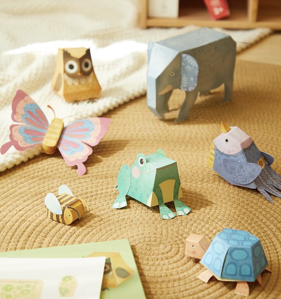 MiDeer origami komplekt "Loomad" цена и информация | Arendavad mänguasjad | kaup24.ee