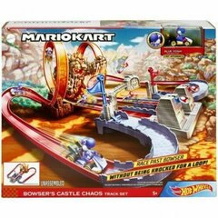 Võistlusrada Hot Wheels Mario Kart Bowser's castle hind ja info | Poiste mänguasjad | kaup24.ee