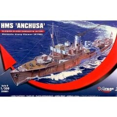 Konstruktori mudel Mirage HMS Anchusa Flower Class Corvette K186 цена и информация | Конструкторы и кубики | kaup24.ee