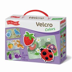 Velcro mäng - Värvid цена и информация | Развивающие игрушки | kaup24.ee