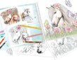 Spetsiaalne TOPModel Miss Melody värviraamat muinasjutuliste hobusemotiividega hind ja info | Värviraamatud | kaup24.ee