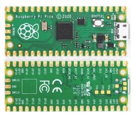 Raspberry Pi Pico - RP2040 ARM Cortex M0+ be GPIO цена и информация | Электроника с открытым кодом | kaup24.ee
