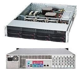 Chassis 2U 600W, CSE-825TQC-600LPB hind ja info | Sisemised kõvakettad (HDD, SSD, Hybrid) | kaup24.ee