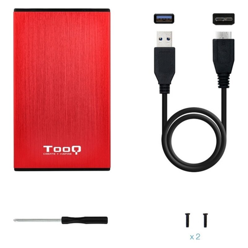 TooQ TQE-2527 2,5" USB 3.0 цена и информация | Väliste kõvaketaste ümbrised | kaup24.ee