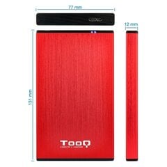 Корпус для жесткого диска TooQ TQE-2527 2,5&quot; USB 3.0 цена и информация | Чехлы для внешних жестких дисков | kaup24.ee