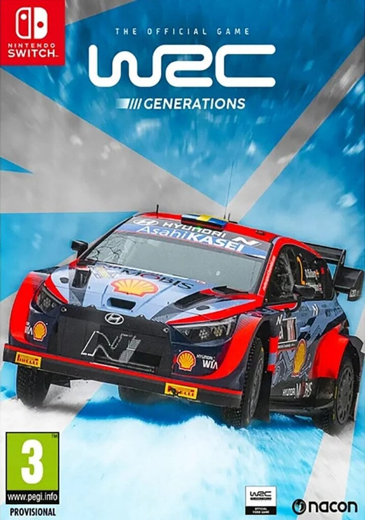 WRC Generations, Nintendo Switch цена и информация | Arvutimängud, konsoolimängud | kaup24.ee