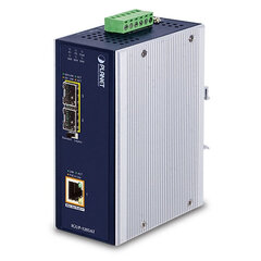 PLANET IGUP-1205AT network media converter 1000 Mbit/s Multi-mode, Single-mode Blue цена и информация | Коммутаторы (Switch) | kaup24.ee