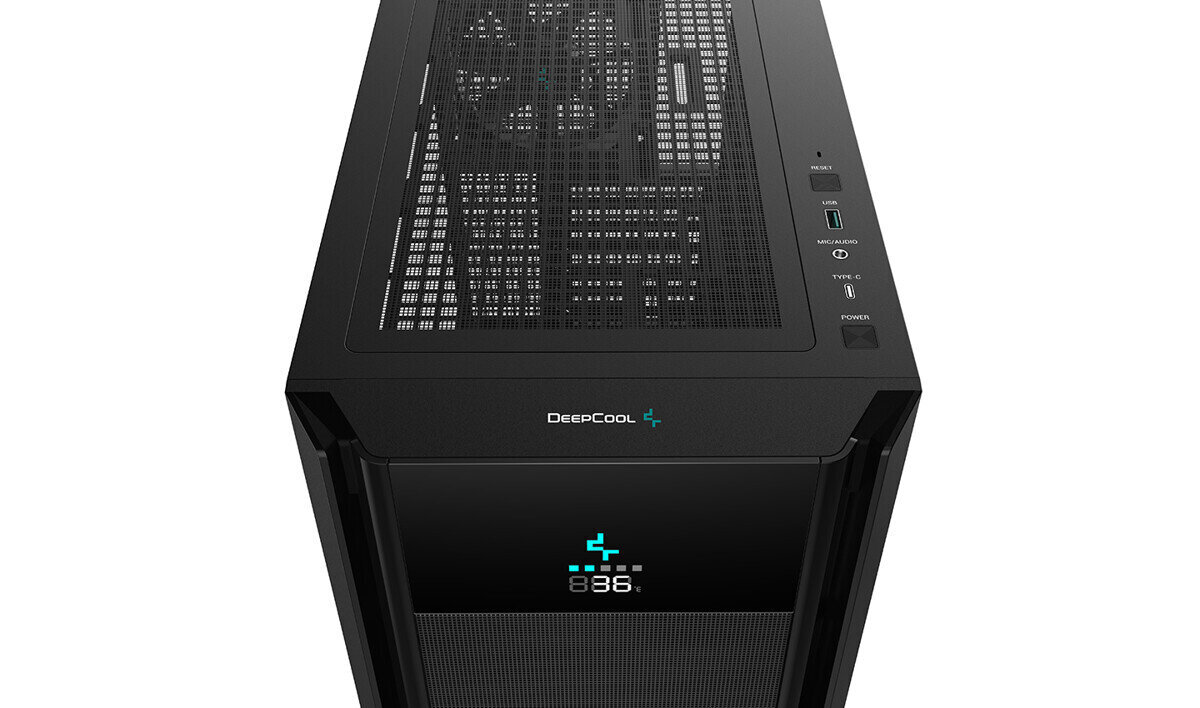 DeepCool CH510 MESH DIGITAL, Mid-Tower, ATX hind ja info | Arvutikorpused | kaup24.ee