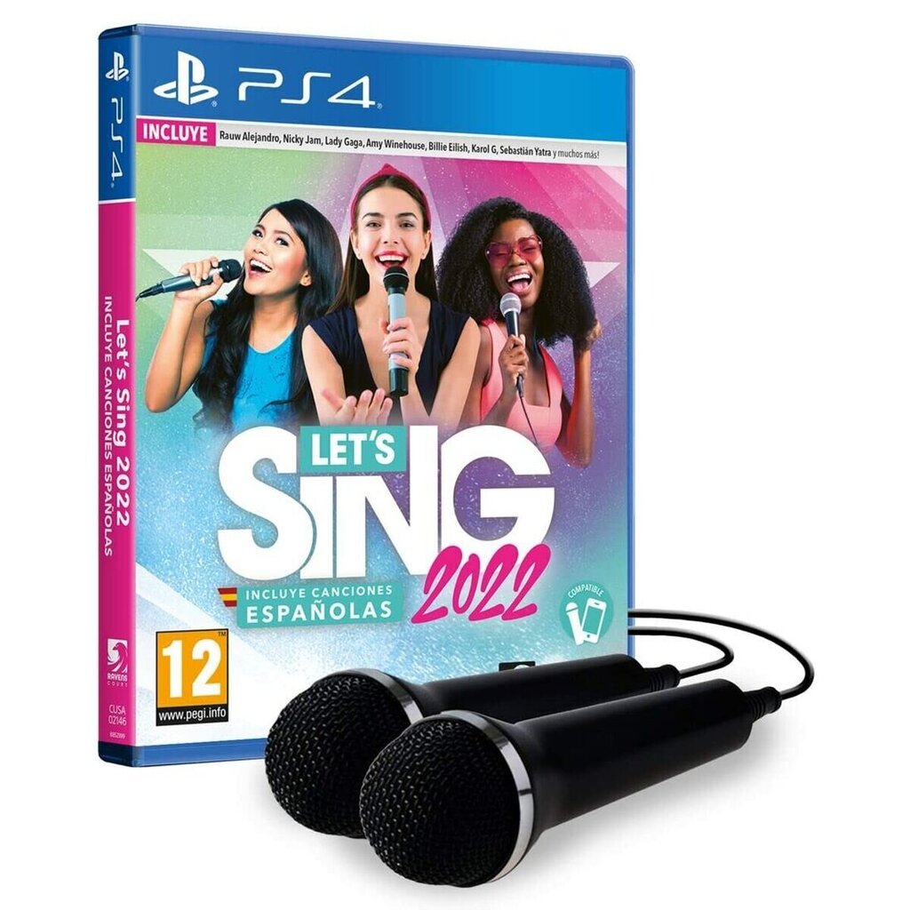 Lets Sing 2022 + Micros, PS4 hind ja info | Arvutimängud, konsoolimängud | kaup24.ee