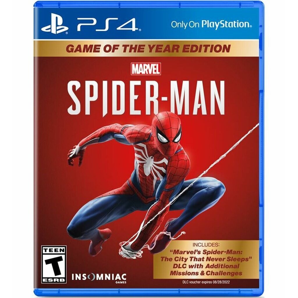 Marvel Spiderman Game Of The Year, PS4 цена и информация | Arvutimängud, konsoolimängud | kaup24.ee