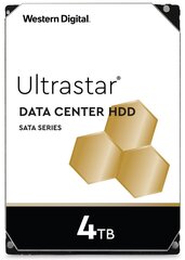 Western Digital Ultrastar 7K6 3.5" 4000 GB SATA III цена и информация | Внутренние жёсткие диски (HDD, SSD, Hybrid) | kaup24.ee