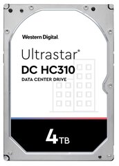 Western Digital Ultrastar 7K6 3,5 дюйма, 4000 ГБ, SAS цена и информация | Внутренние жёсткие диски (HDD, SSD, Hybrid) | kaup24.ee