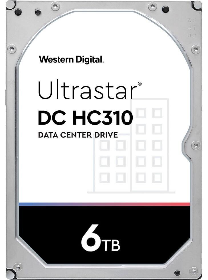 Western Digital Ultrastar 7K6 3.5" 6000 GB SAS цена и информация | Sisemised kõvakettad (HDD, SSD, Hybrid) | kaup24.ee