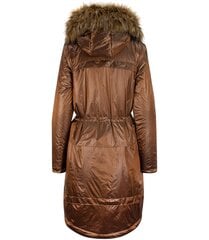 Теплая зимняя парка с металлическим мехом цена и информация | Женские куртки | kaup24.ee