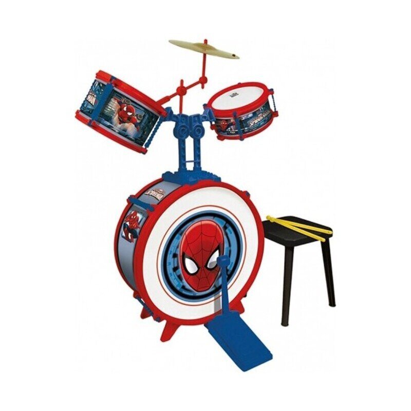 Trummikomplekt Spiderman hind ja info | Arendavad mänguasjad | kaup24.ee