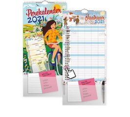 Seinakalender Perekalender 2021 цена и информация | Календари, ежедневники | kaup24.ee