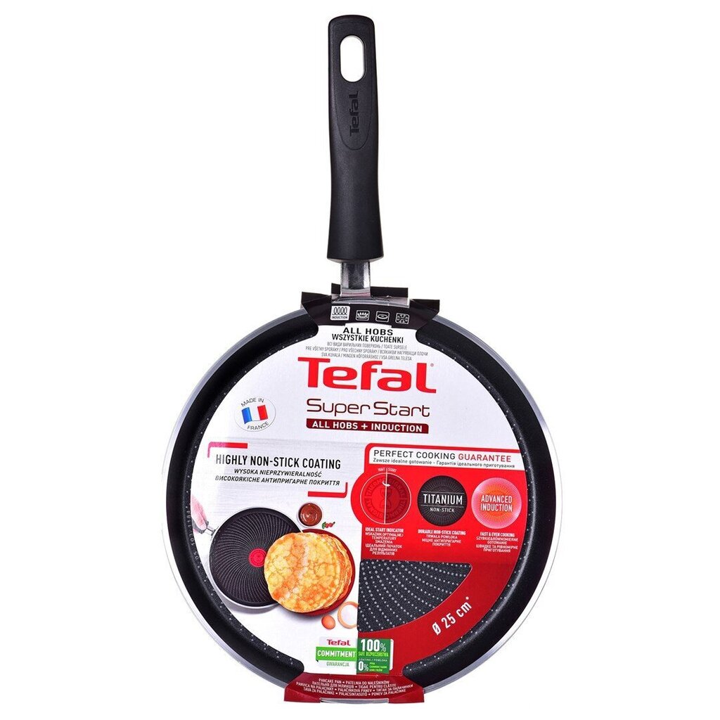 Tefal super stardipann malmile, 25 cm hind ja info | Pannid | kaup24.ee