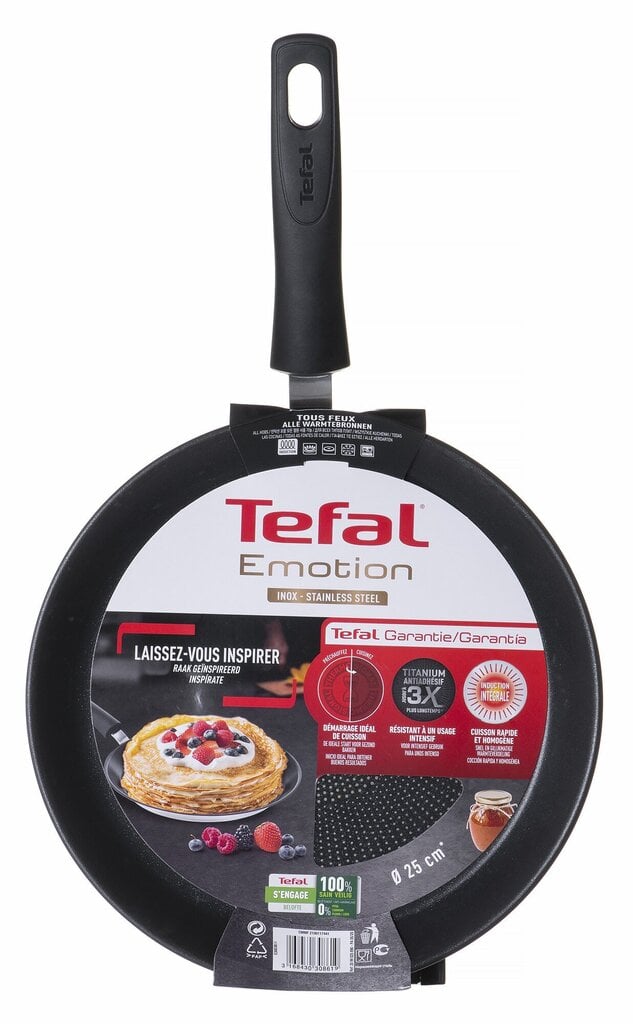 Malmpann Tefal, 25 cm цена и информация | Pannid | kaup24.ee