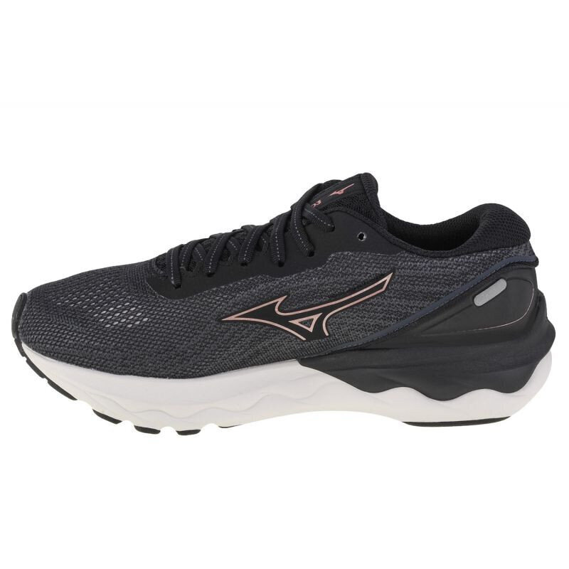 Jooksujalatsid naistele Mizuno Wave Skyrise 3 Daam, Must hind ja info | Naiste spordi- ja vabaajajalatsid | kaup24.ee