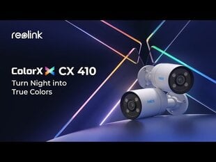 Valvekaamera Reolink CX410 4MP 2K PoE IP värvilise öönägemisega hind ja info | Valvekaamerad | kaup24.ee