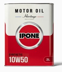 Sünteetiline 4T mootoriõli Ipone Heritage, 800900, 10W50, 2 l цена и информация | Моторные масла | kaup24.ee