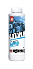 Sünteetiline 4T õli Ipone Katana Atv, 800163, 5W40, 1 l hind ja info | Mootorrataste mootoriõlid | kaup24.ee