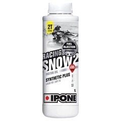 Sünteetiline mootoriõli mootorsaanidele 2T Ipone Snow racing 2T Fraise, 800173, 1 l hind ja info | Mootorrataste mootoriõlid | kaup24.ee