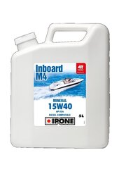 Mineraalveetranspordi 4T mootoriõli Ipone M4 Inboard, 800578, 15W40, 5 l цена и информация | Моторные масла | kaup24.ee