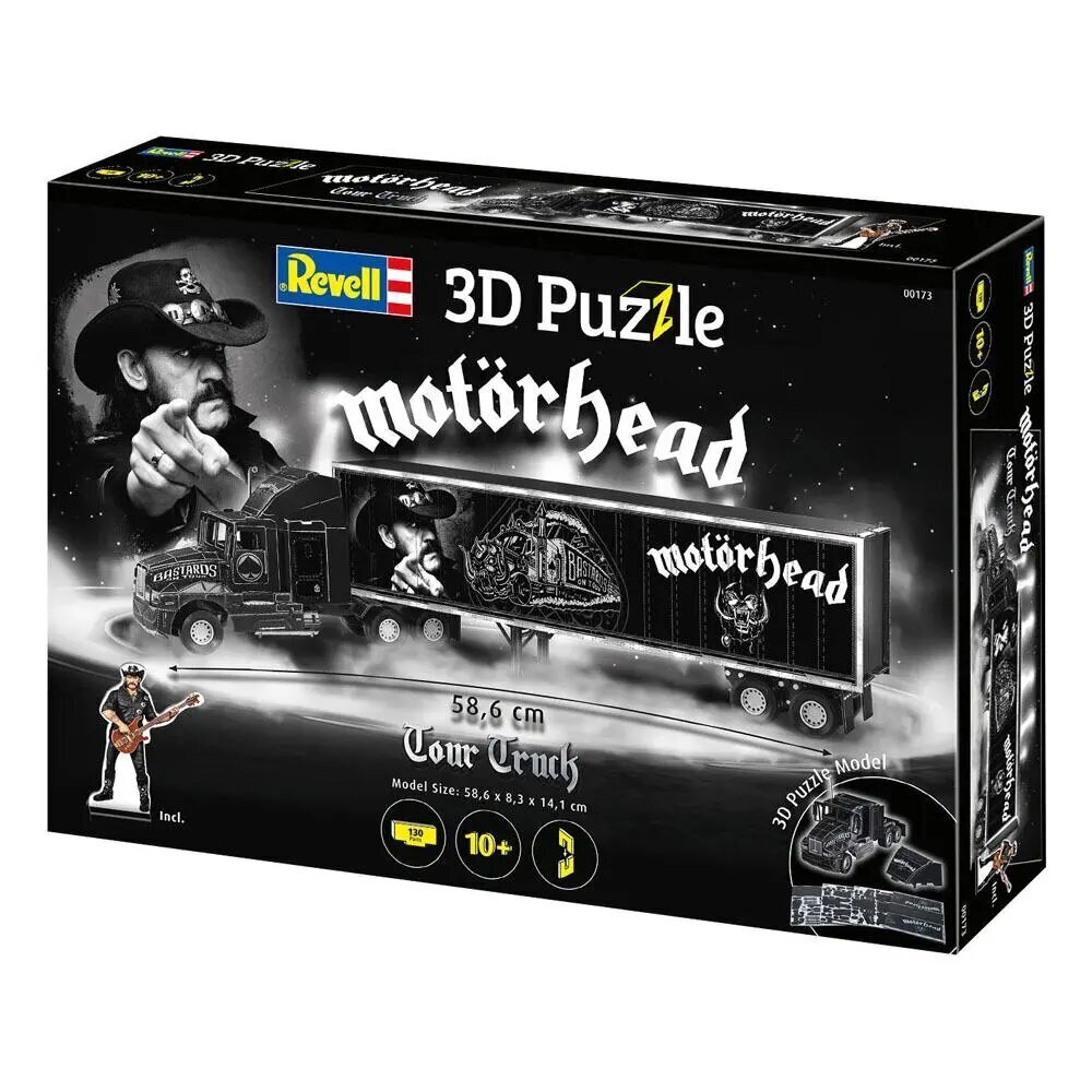 3D pusle Revell Motörhead Tour Truck, 128 tk. hind ja info | Pusled | kaup24.ee