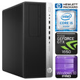 HP 800 G3 Tower i5-7500 8GB 128SSD M.2 NVME+1TB GTX1650 4GB WIN10Pro