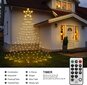 Tähega jõulu valguskett/jõuluvalg​us kollane 3,3m hind ja info | Jõulutuled | kaup24.ee
