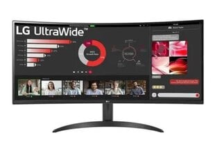 LG 34WR50QC-B.AEU цена и информация | LG Мониторы, стойки для мониторов | kaup24.ee