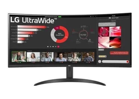 LG 34WR50QC-B.AEU цена и информация | Monitorid | kaup24.ee