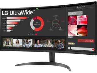 LG 34WR50QC-B.AEU цена и информация | LG Мониторы, стойки для мониторов | kaup24.ee