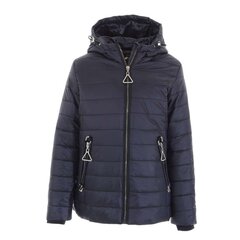Tepitud jope lastele Nature, sinine цена и информация | Куртки, пальто для девочек | kaup24.ee