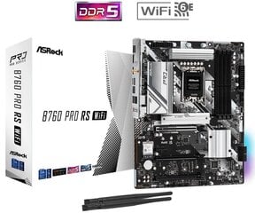 Asrock B760 Pro RS WiFi hind ja info | Emaplaadid | kaup24.ee