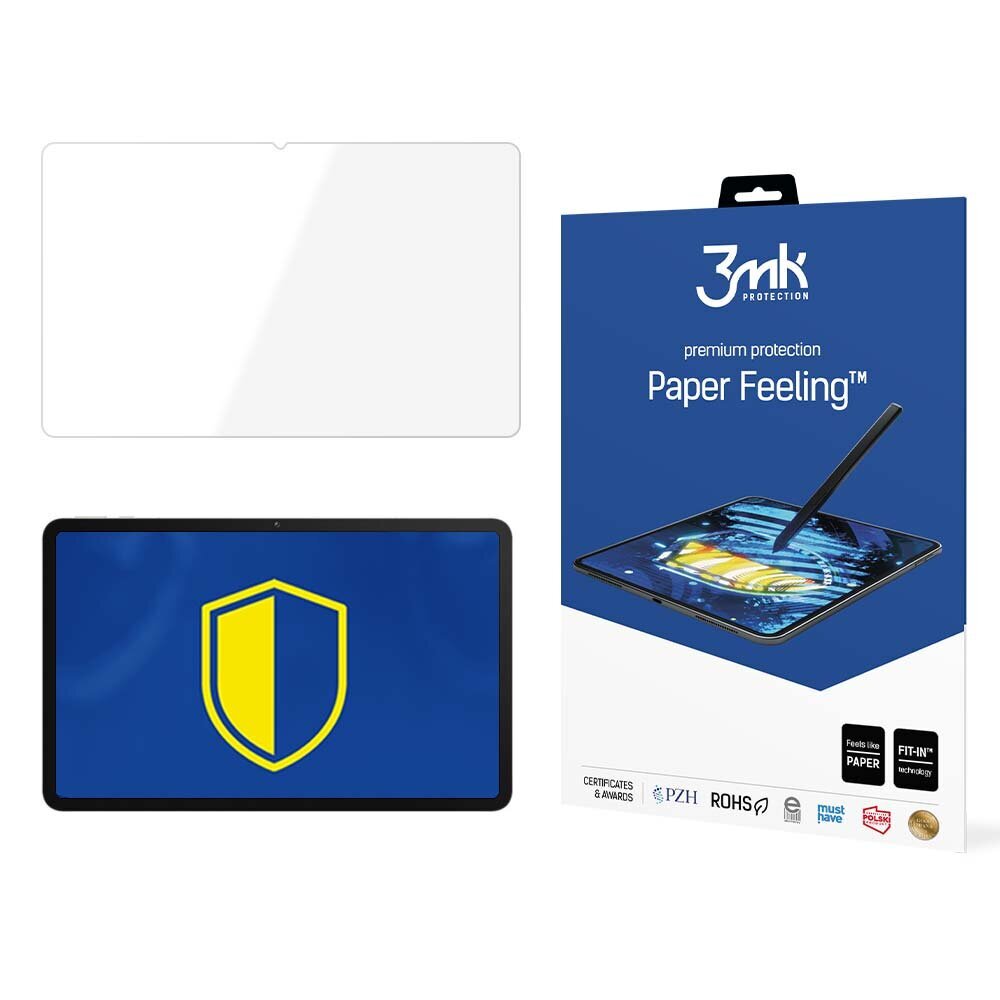 3mk Paper Feeling Screen Protector 5903108490795 hind ja info | Tahvelarvuti lisatarvikud | kaup24.ee