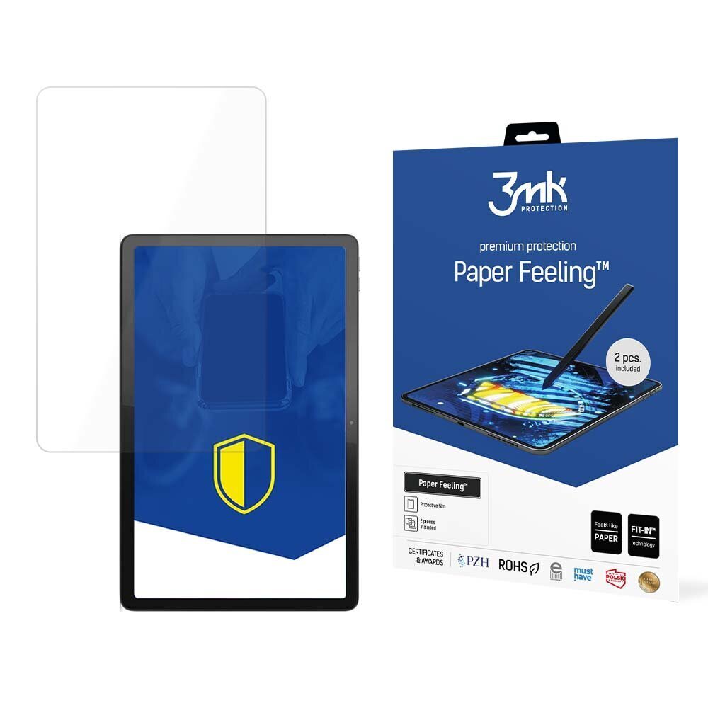 3mk Paper Feeling Screen Protector 5903108522472 hind ja info | Tahvelarvuti lisatarvikud | kaup24.ee