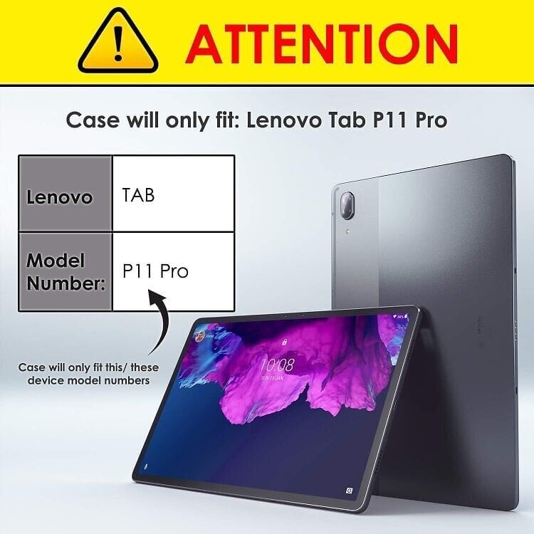 Lenovo Tab P11 Pro tahvelarvuti ümbris, pruun hind ja info | Tahvelarvuti kaaned ja kotid | kaup24.ee