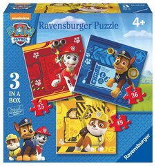 Pusle Ravensburger Paw Patrol Marshall ja Chase, 110 tk hind ja info | Pusled | kaup24.ee