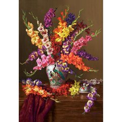 Lilledega pusle Castorland Gladioli in Chinese Vase, 1000 tk hind ja info | Castorland Lapsed ja imikud | kaup24.ee