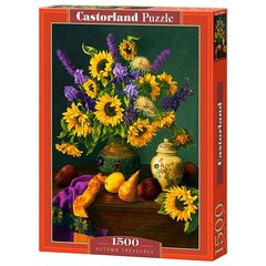 Pusle päevalilledega Castorland Autumn Treasures, 1500 tk hind ja info | Pusled | kaup24.ee