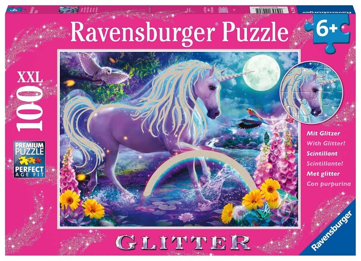 Pusle Ravensburger Unicorn, 100 tk hind ja info | Pusled | kaup24.ee