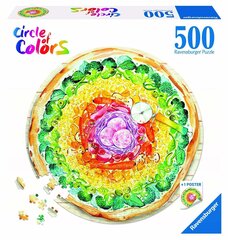 Pusle Ravensburger Colors Pizza, 500 tk цена и информация | Пазлы | kaup24.ee