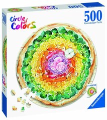 Пазл Ravensburger Colors Pizza, 500 д. цена и информация | Пазлы | kaup24.ee