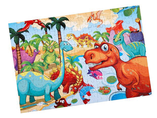 Pusle LeanToys Dinosaur Kingdom, 180 tk hind ja info | Pusled | kaup24.ee