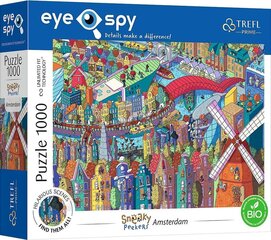 Pusle Eye-Spy Amsterdam Trefl, 1000 tk hind ja info | Pusled | kaup24.ee