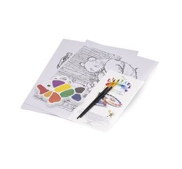 Блокнот для рисования акварельными красками и кистями цена и информация | Принадлежности для рисования, лепки | kaup24.ee