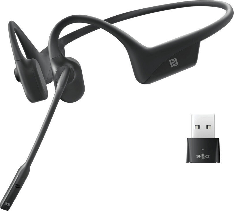 SHOKZ OpenComm2 UC C102UCBK цена и информация | Kõrvaklapid | kaup24.ee